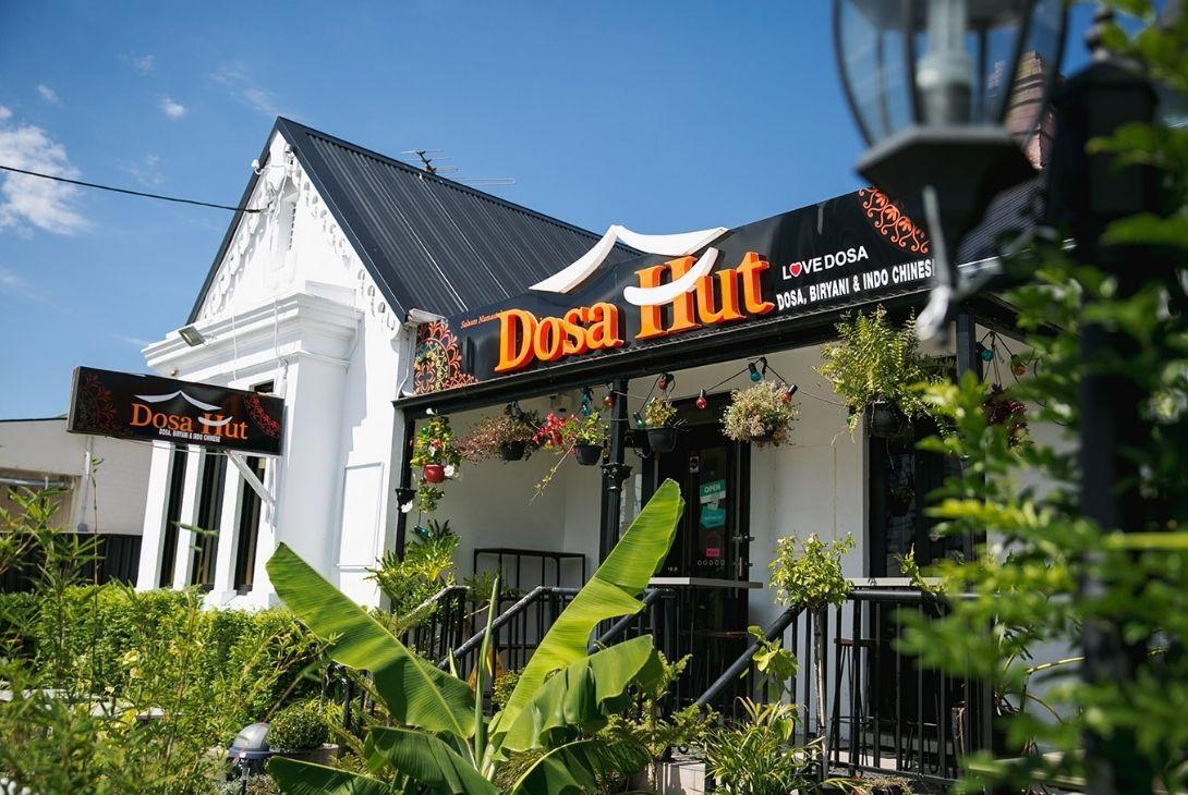 dosa hut restaurant exterior shot